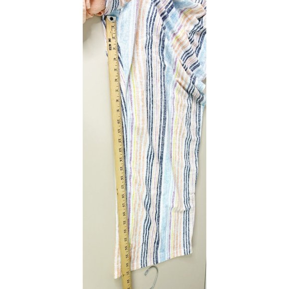 EST 1948 Plus 18/20 Spring Set-100% Cotton Collar Top/High Rise Stripe Pant EUC - Picture 3 of 14